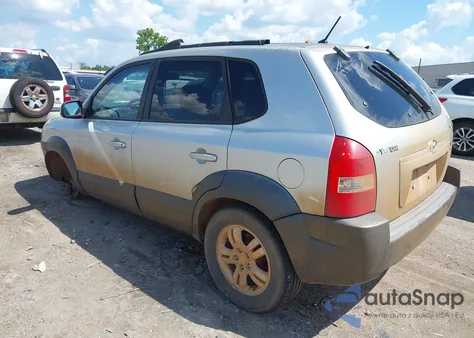 2007 Hyundai Tucson Limited/Se из США, поврежденный, VIN KM8JN12D77U609421